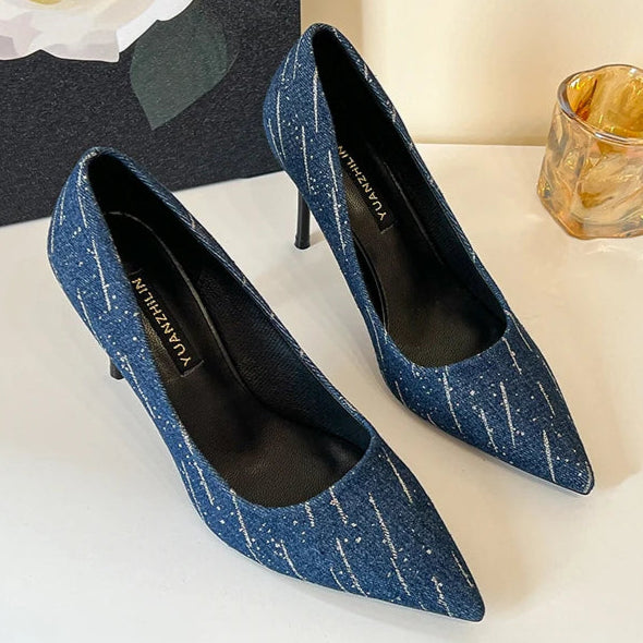 denim-high-heel-shoes-navy