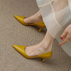 dorsay-kitten-heels-yellow-pair