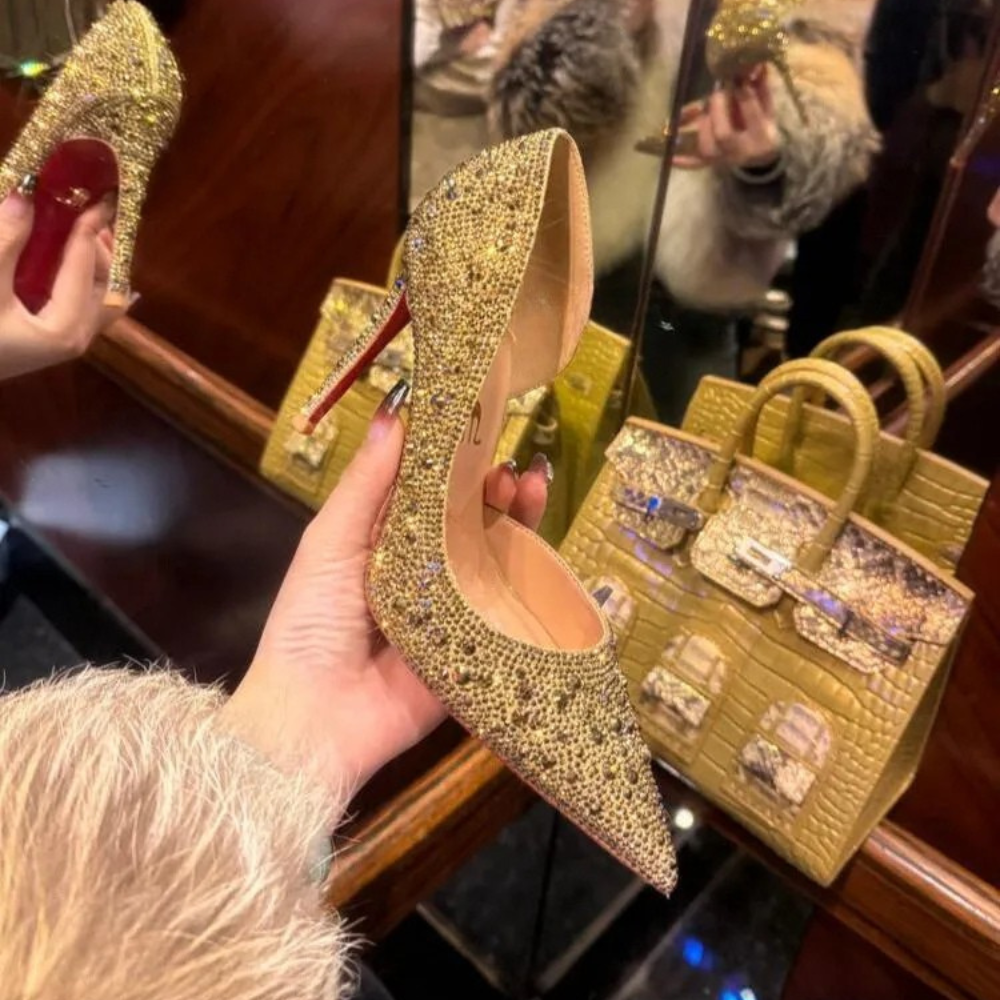 gold-red-bottom-heels-shoe