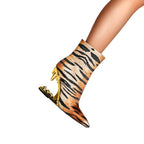 gold-tiger-teeth-heeled-booties-walk