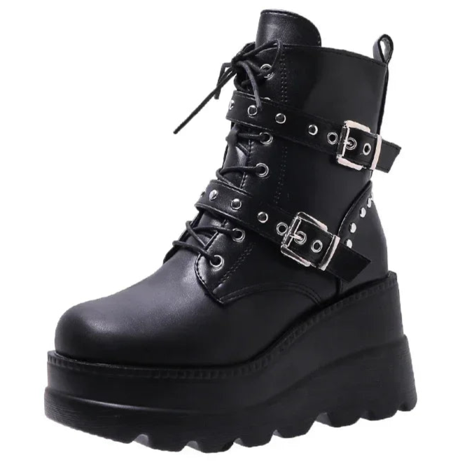 goth-platform-wedge-ankle-boots