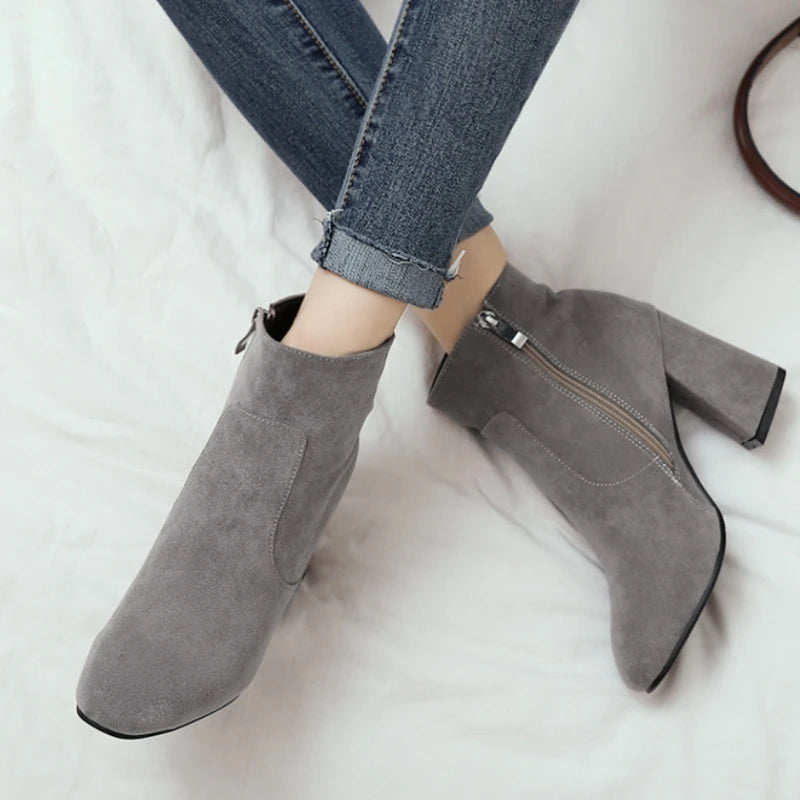 grey-block-heel-booties-pair-front