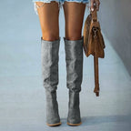 grey-knee-high-block-heel-boots-front