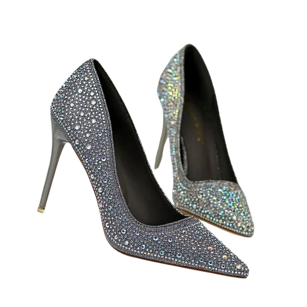 grey-rhinestone-heels-4-inch-sparkly