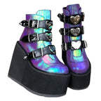 holographic-platform-booties-pair-front
