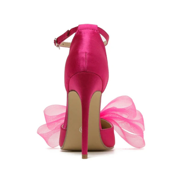 hot-pink-high-heels-with-bow-back