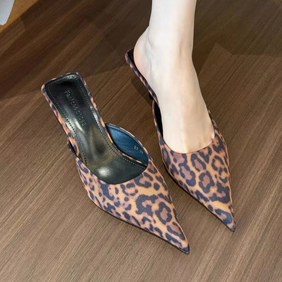 leopard-kitten-heel-mules-wearing