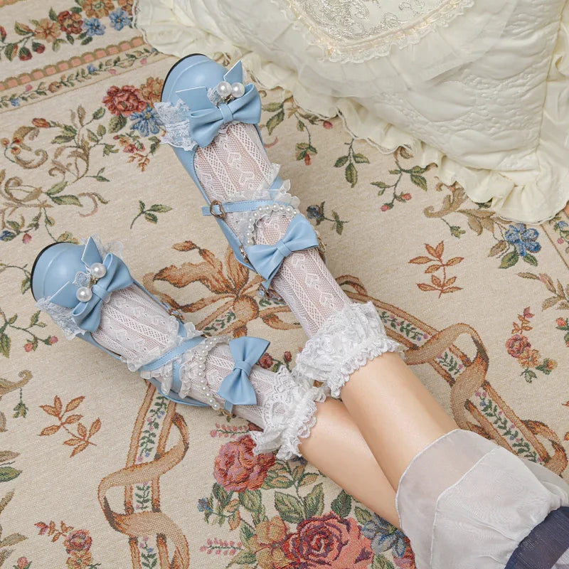 light-blue-block-heel-wedding-shoes-model