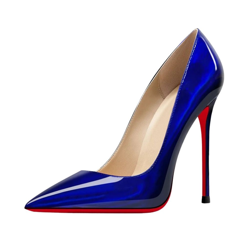 metallic-blue-high-heels