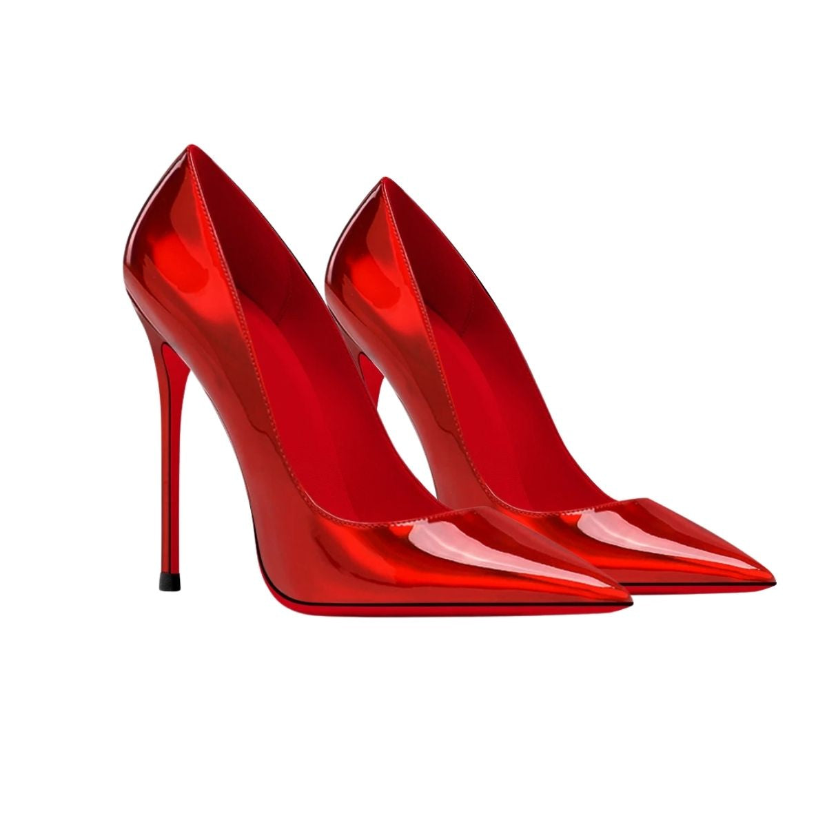 metallic-red-high-heels-pair