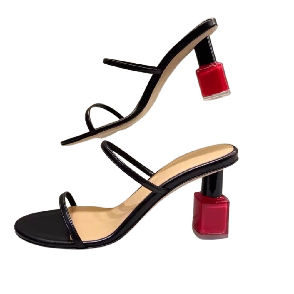 nail-polish-high-heels-pair-side