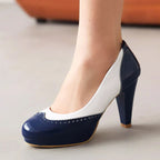 navy-and-white-high-heel-shoe