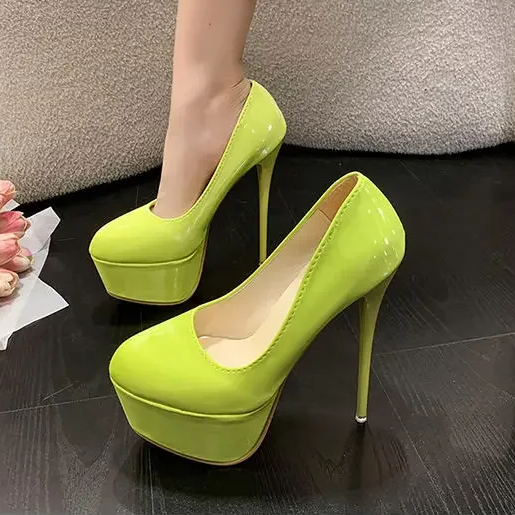 neon-yellow-platform-heels-pair-woman