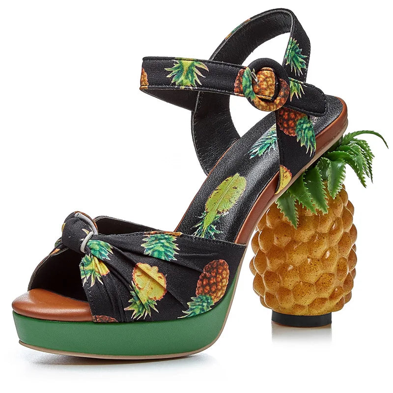 pineapple-high-heels-black