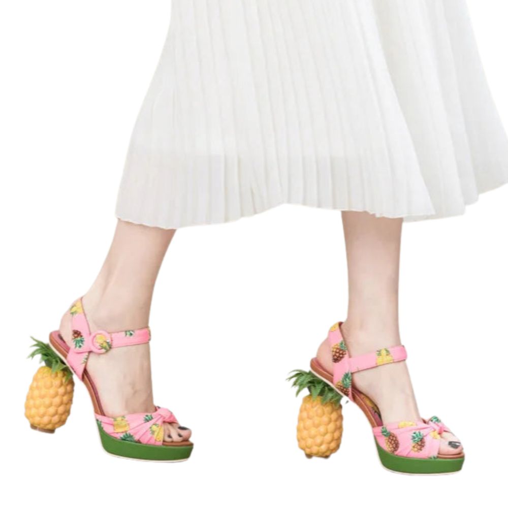 pineapple-high-heels-pink-walk