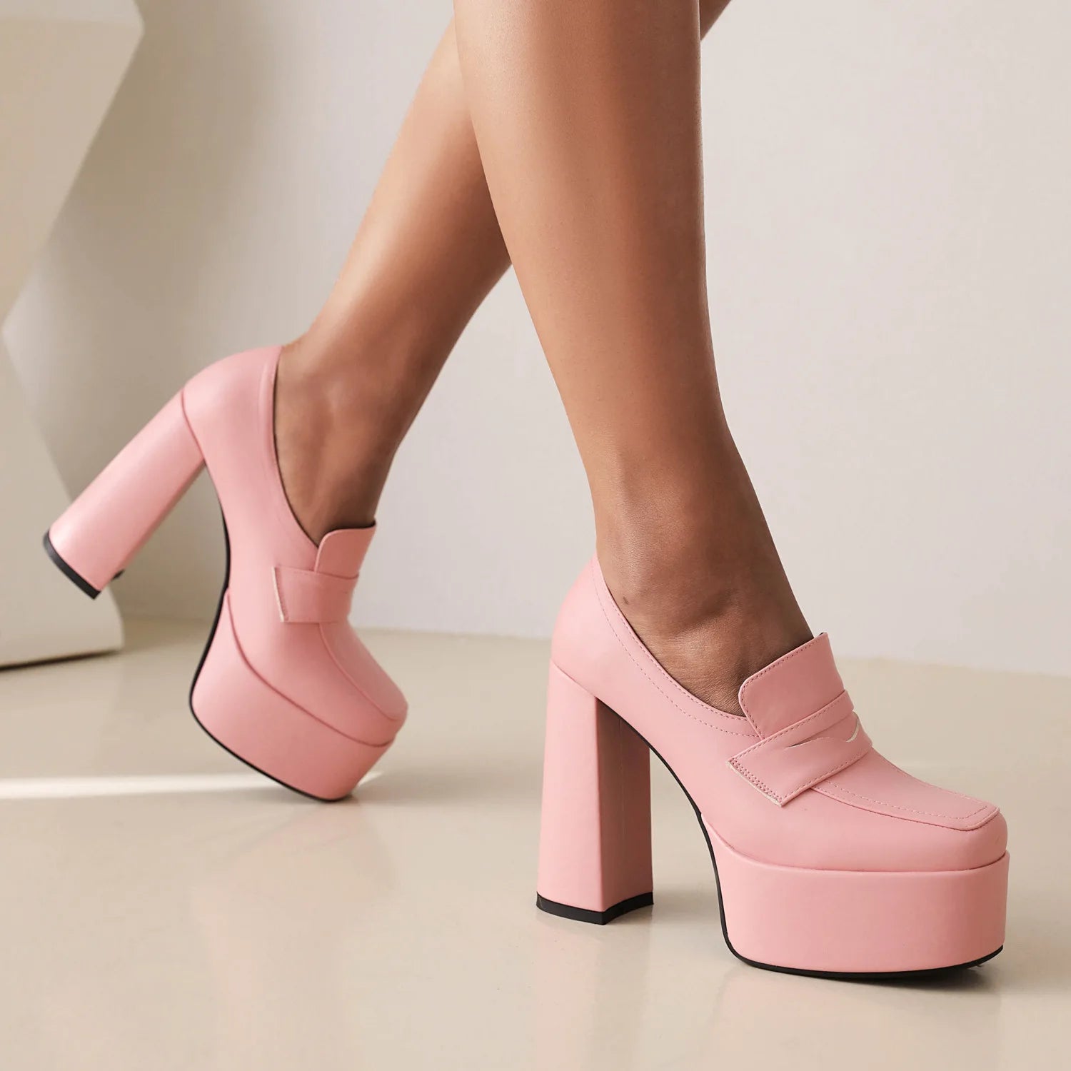 pink-platform-loafers-walking