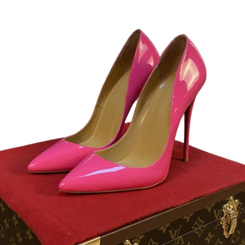 pink-red-bottom-heels-rose-pair