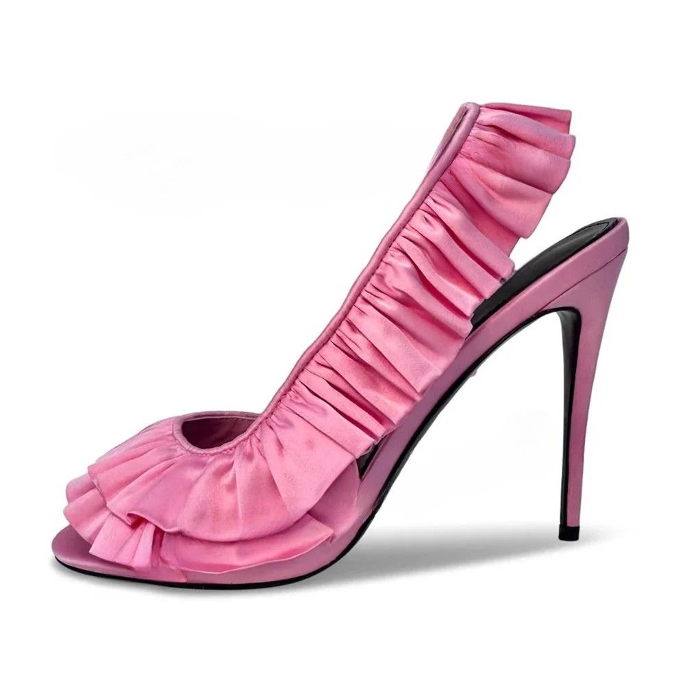 pink-ruffle-high-heels