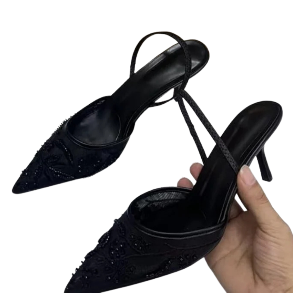 pointed-toe-lace-heeled-shoes-hand