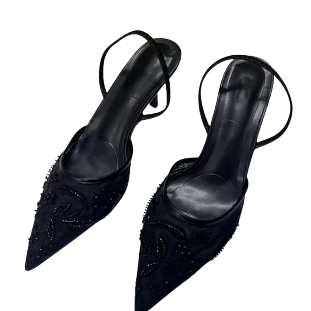 pointed-toe-lace-heeled-shoes-pairs