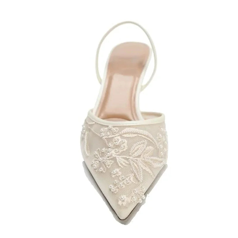 pointed-toe-lace-heeled-shoes-white-front