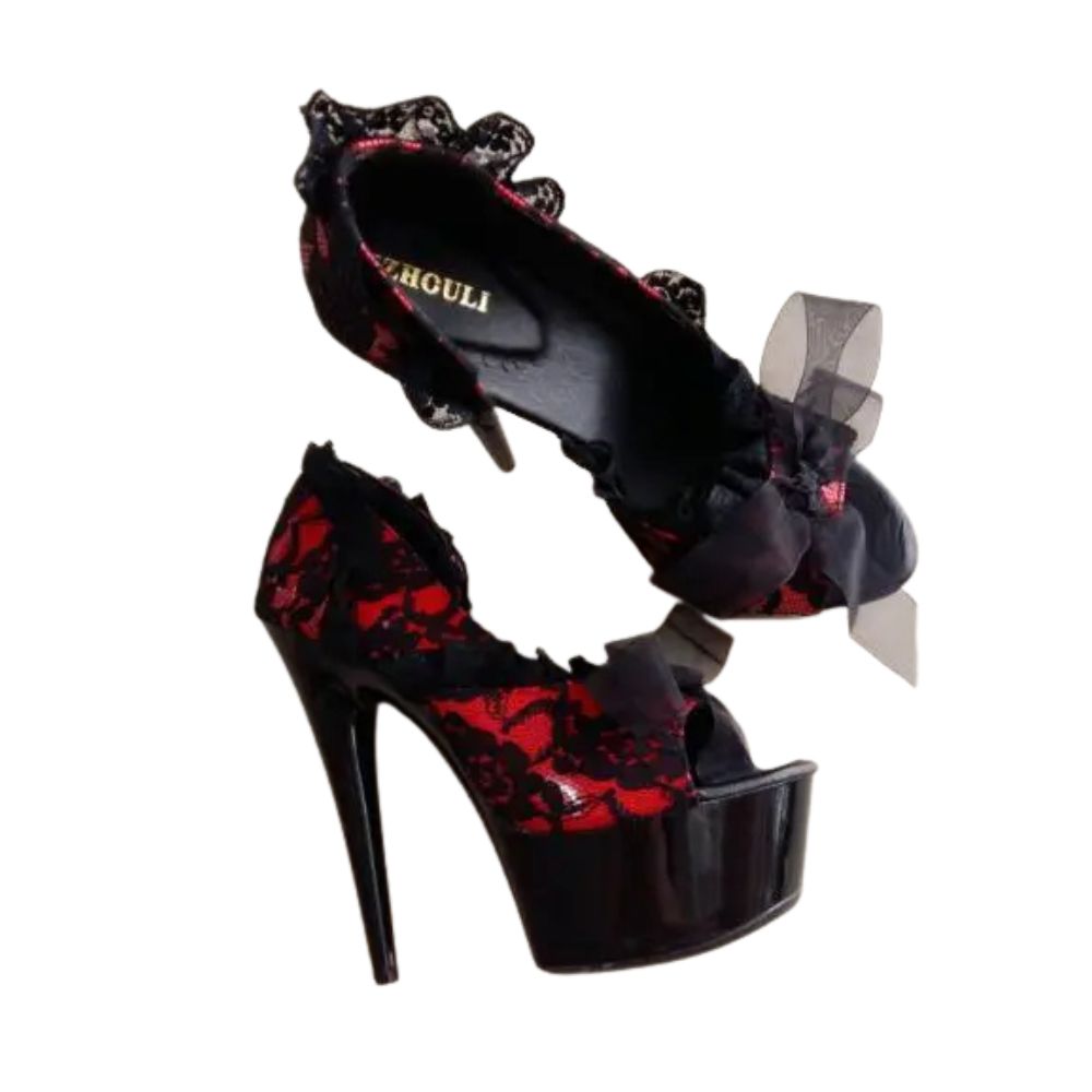 red-and-black-lace-high-heels-top