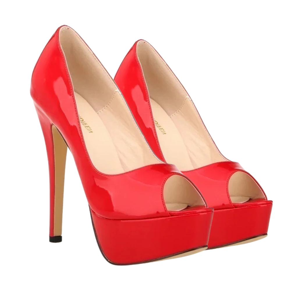 red-peep-toe-high-heel-shoes-classic-pair