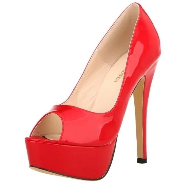 red-peep-toe-high-heel-shoes-classic