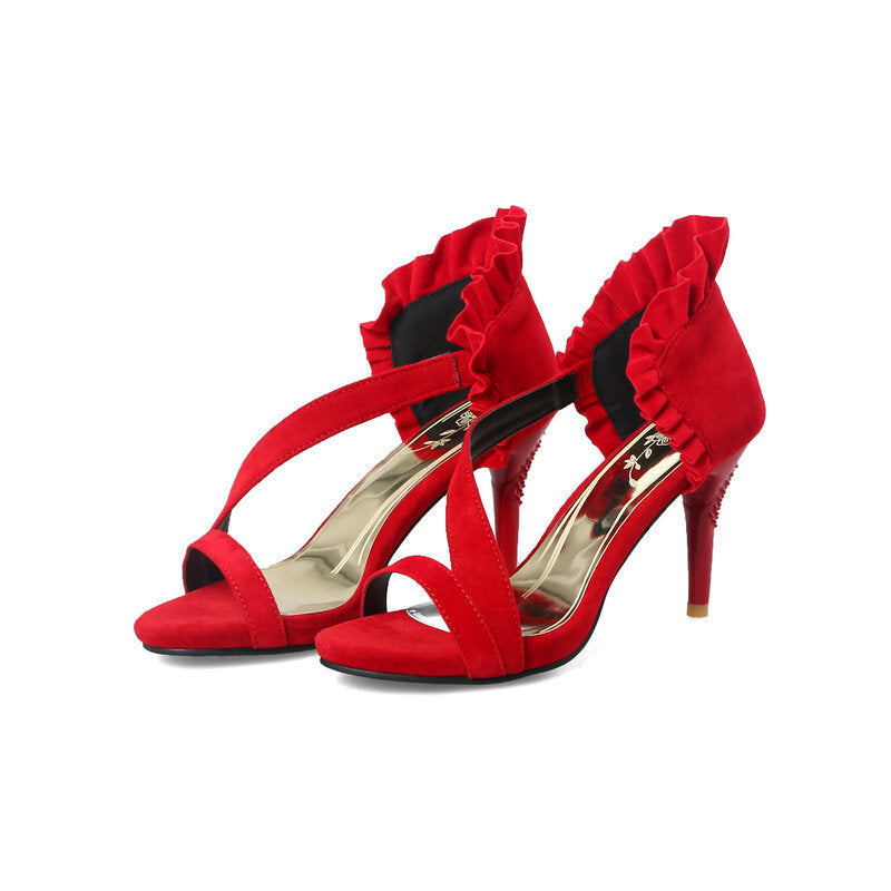 red-ruffle-high-heels-pair