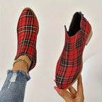 red-tartan-plaid-chelsea-boots-top