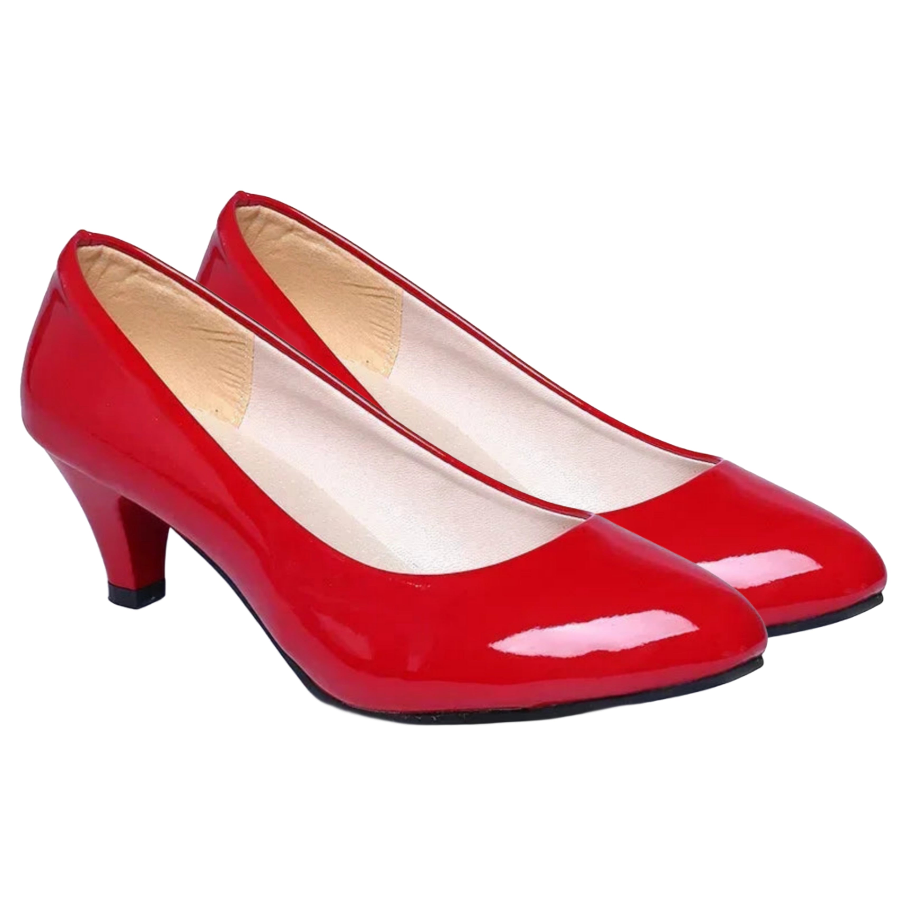 red-kitten-heel-pumps-shoes