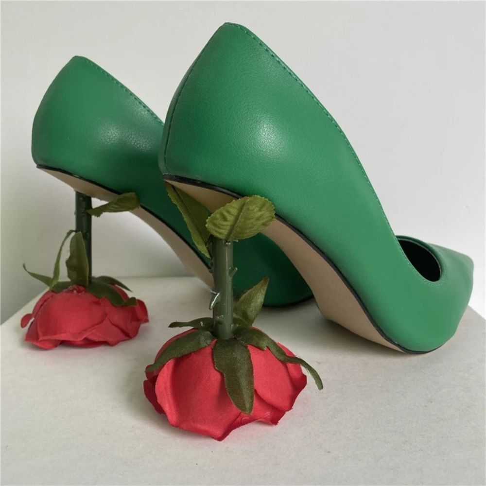 rose-flower-heels-green-back
