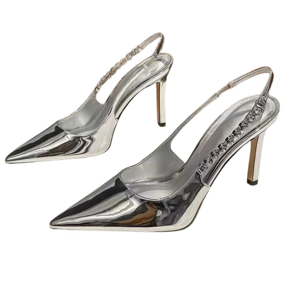 silver-slingback-high-heels-pair