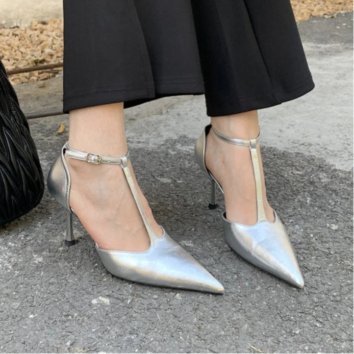 silver-t-strap-heels-front