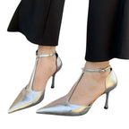 silver-t-strap-heels