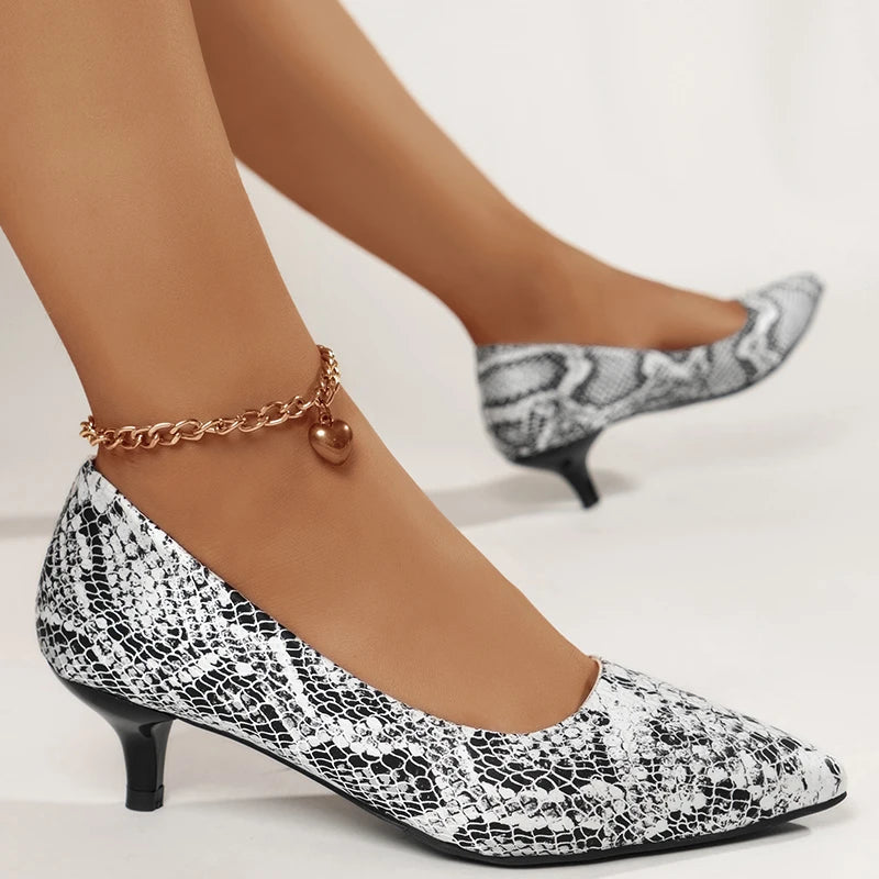 snake-print-kitten-heels-model
