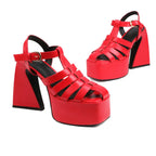 traingle-heel-gladiator-sandals-red-pair