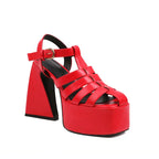 traingle-heel-gladiator-sandals-red
