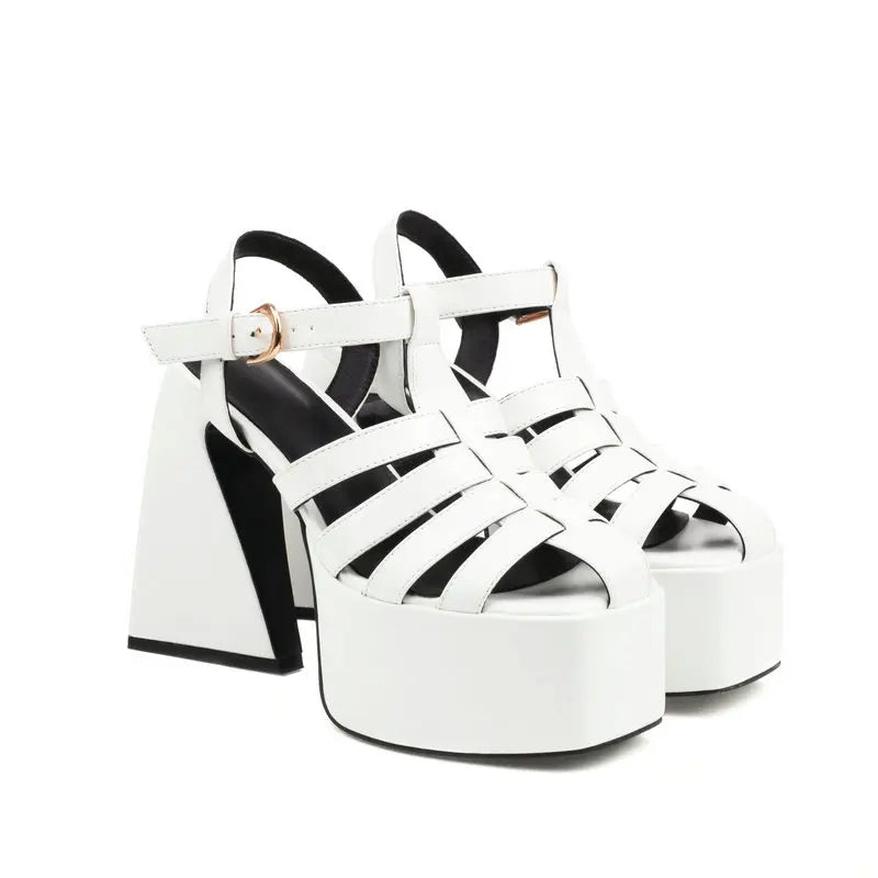 traingle-heel-gladiator-sandals-white-pair