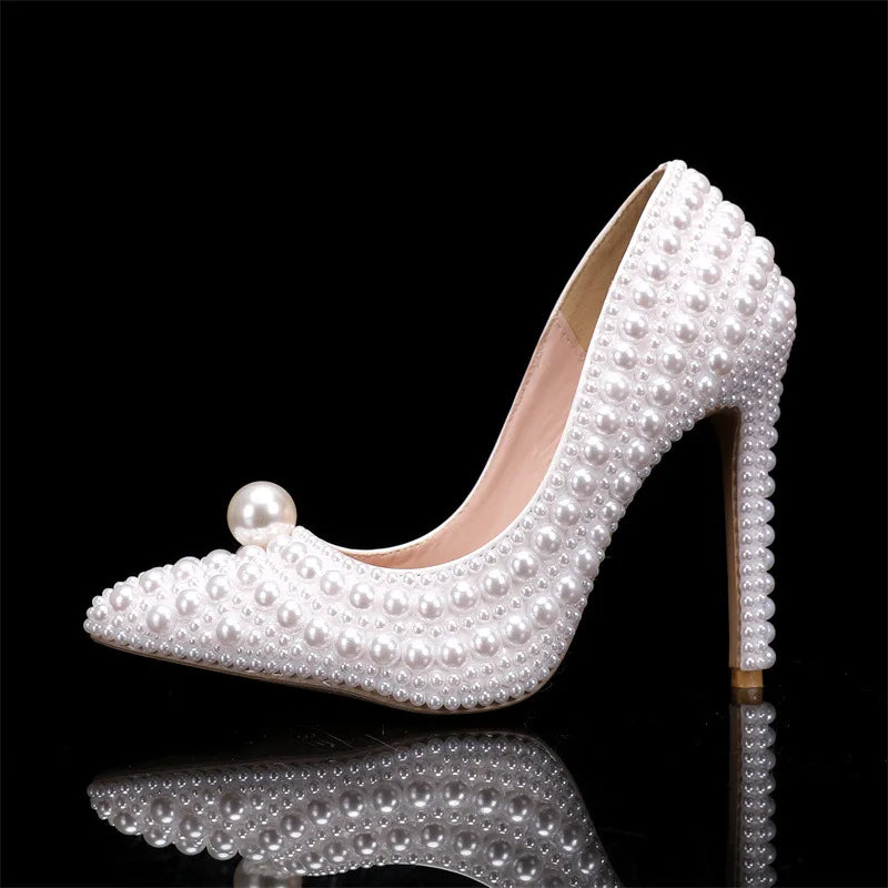 white-closed-toe-heels-with-pearls-side