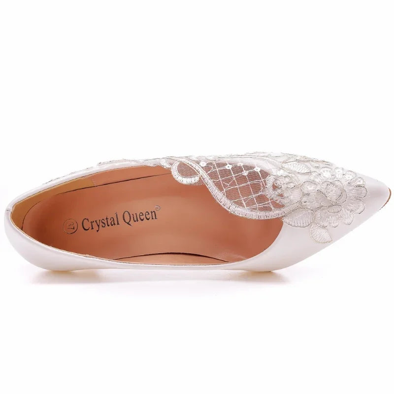 white-lace-wedding-shoes-low-heel-top