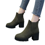 womens-chunky-heel-chelsea-boots-khaki-green