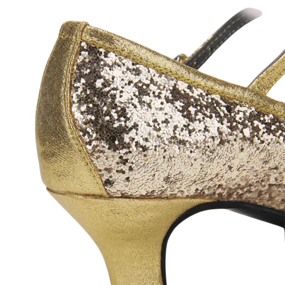 womens-low-heel-ballroom-dance-heels-gold-counter