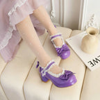womens-purple-mid-heel-mary-jane-woman