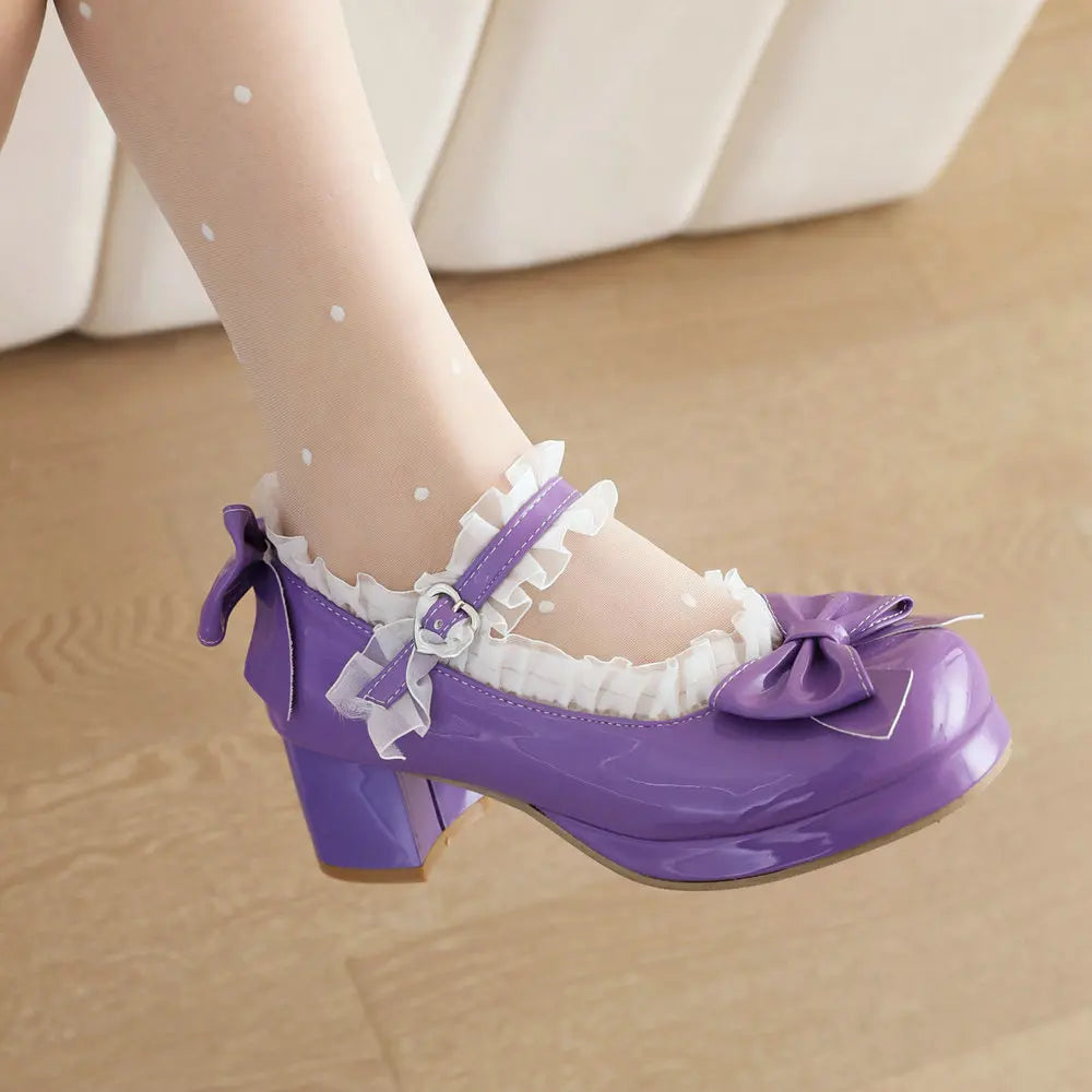 womens-purple-mid-heel-mary-jane