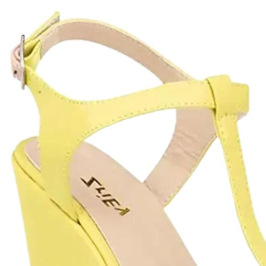 womens-yellow-wedge-sandals-strap