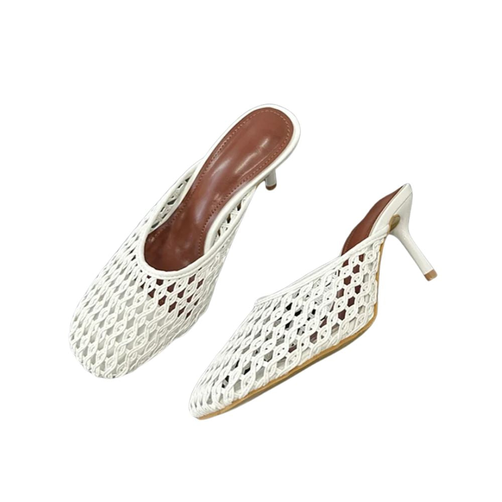 woven-kitten-heel-mules-white-pair-side