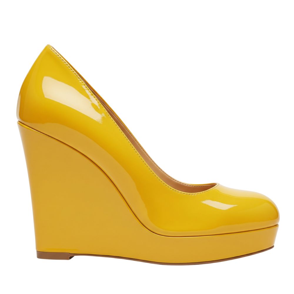 yellow-patent-leather-wedge-shoes-side