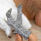 zebra-print-high-heel-boots-woman